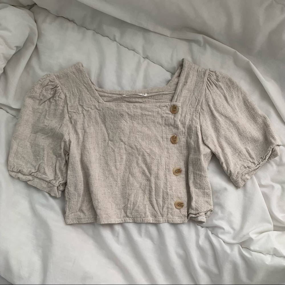 YesStyle crop blouse